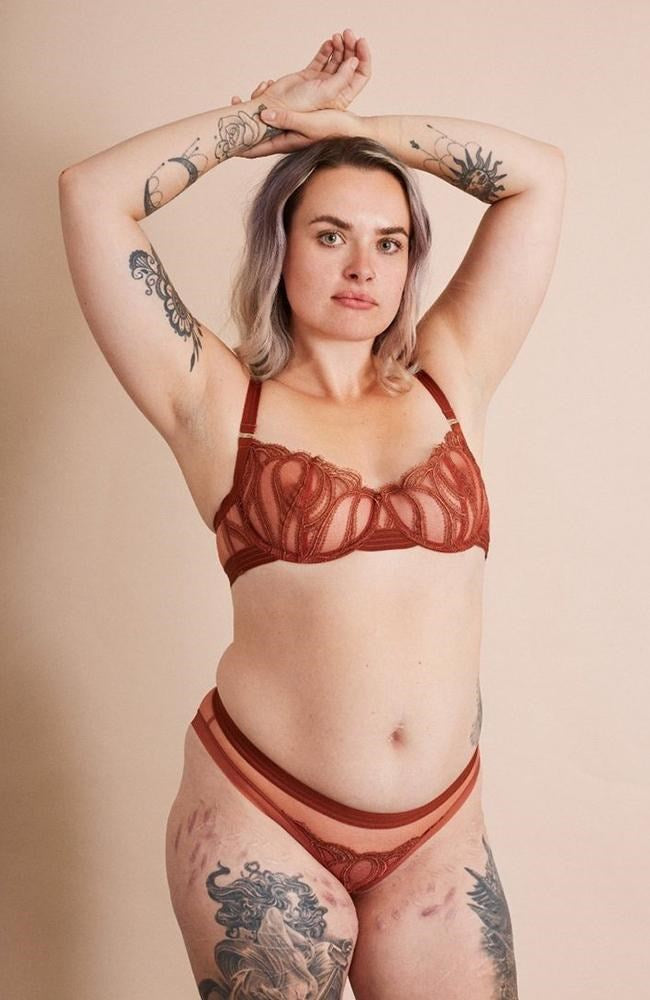 The Underargument: For(e)play High-Waisted Mesh Thong - Sienna